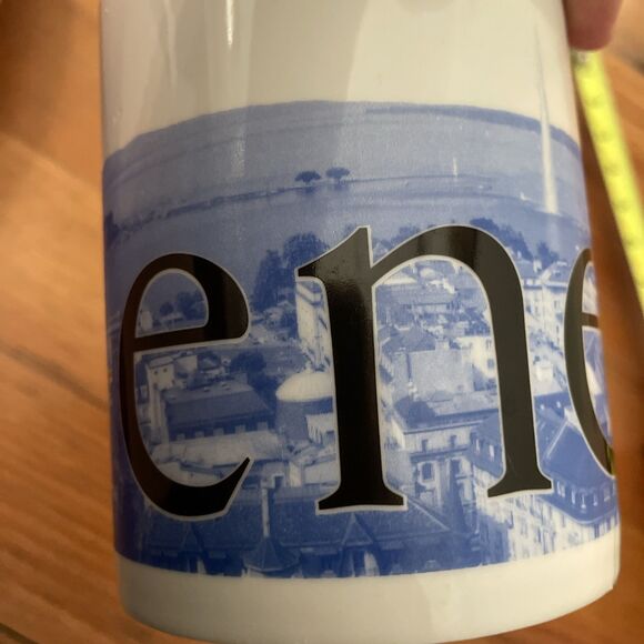 Starbucks City Mug Collector Series Geneva Switzerland 16 Oz You are Here - Picture 10 of 10